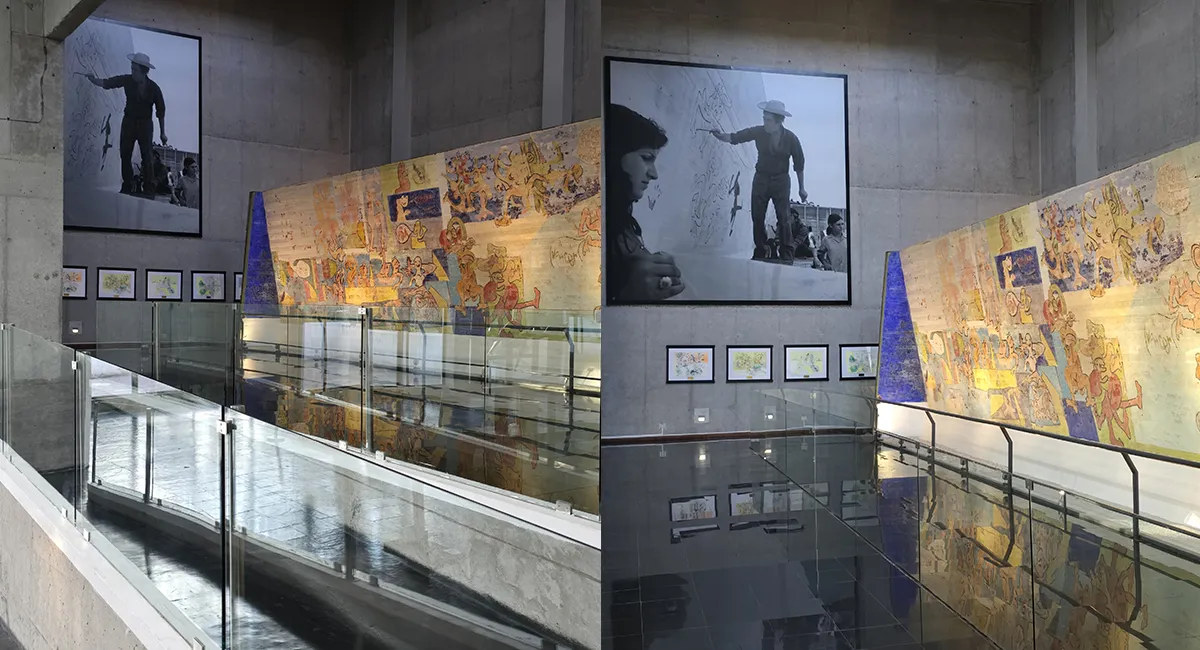ESPACIO MATTA: EL CENTRO CULTURAL QUE HOMENAJEA EL MURAL DE MATTA